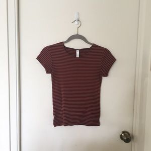 American Apparel Striped Top